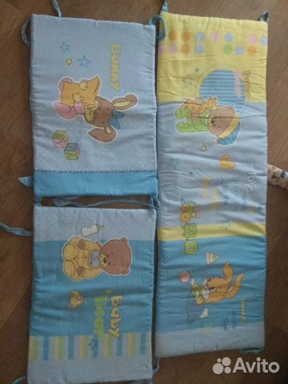 Продам бортики на детскую кроватку