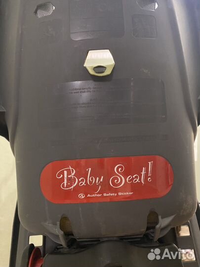 Детское велокресло на багажник