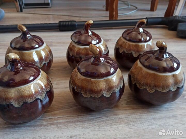 Горшки для запекания. Глиняные