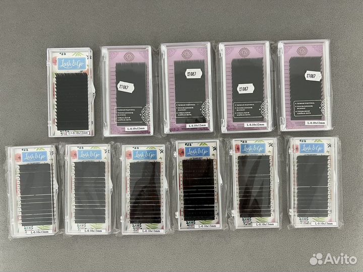 Ресницы для наращивания Lash go
