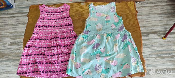 Вещи пакетом на девочку 104 см