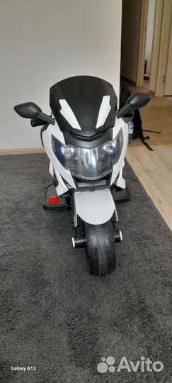 Детский электрический мотоцикл (спортбайк)