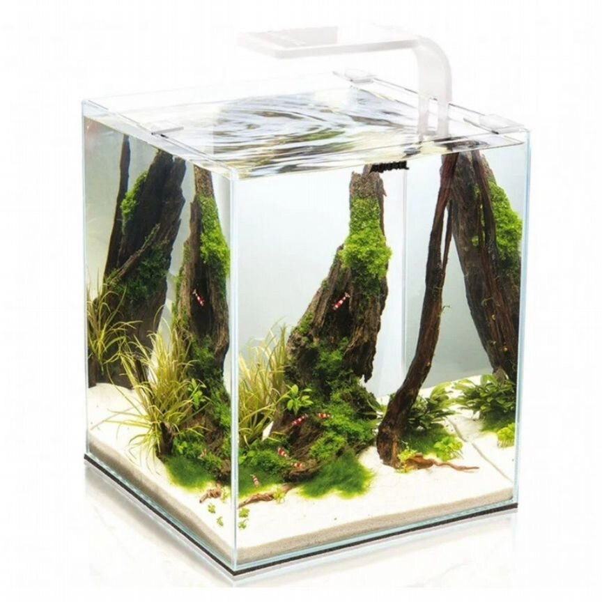 Аквариум aquael shrimp SET SMART LED plant 20 Черн