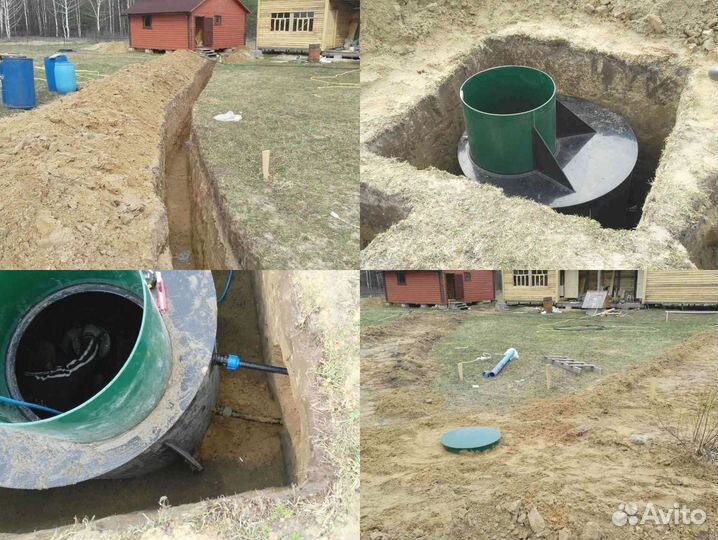 Автономная канализация. Монтаж септика под ключ