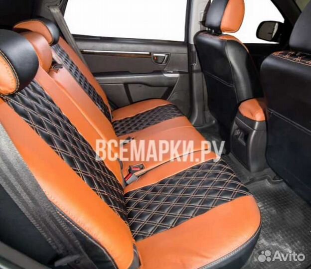 Авточехлы на Hyundai Santa Fe (II)