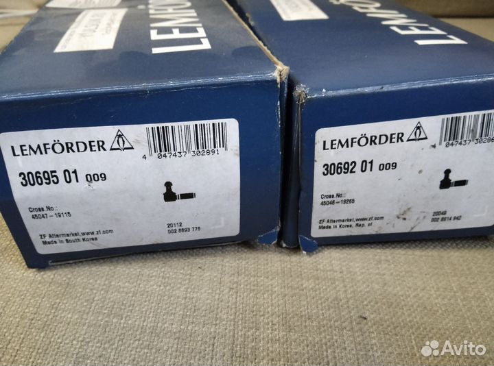 Рулевые наконечники lemforder