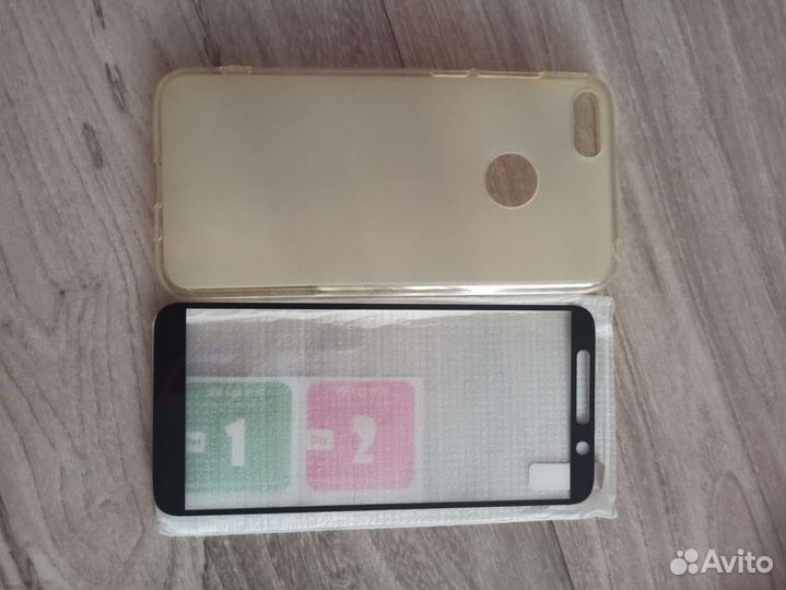 Чехол и стекло на lenovo