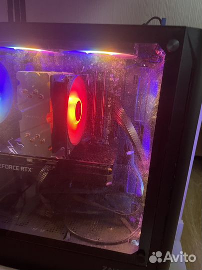 Игровой компьютер rtx 3060 ryzen 5 5600x 32gb
