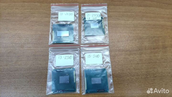 Процессоры для ноутбуков