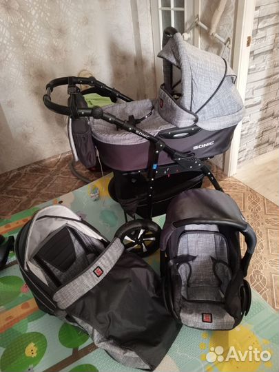 Детские коляски 3 в 1 бу трансформер