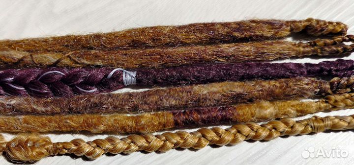 Комплект се косы и дреды