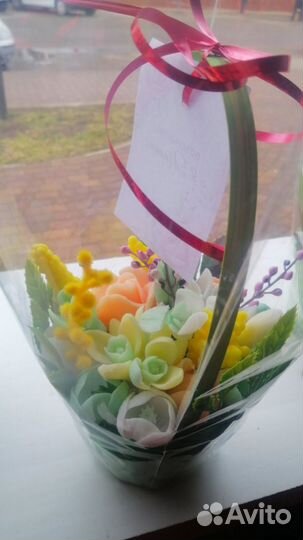 Мыло ручной работы букеты