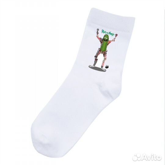 Носки 9 (Огурчик Рик)