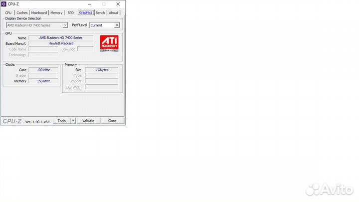 Видеокарта ati-102-c26405 (b)