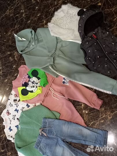 Вещи пакетом на девочку 2 - 3 года