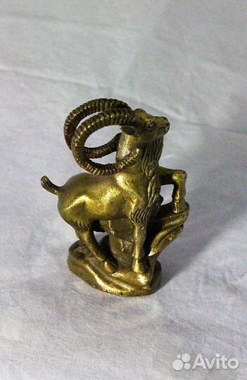 Козел - Китайская статуэтка из Бронзы, ru* 171
