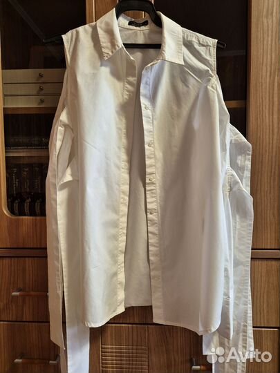 Рубашка белая женская lime новая 40-42