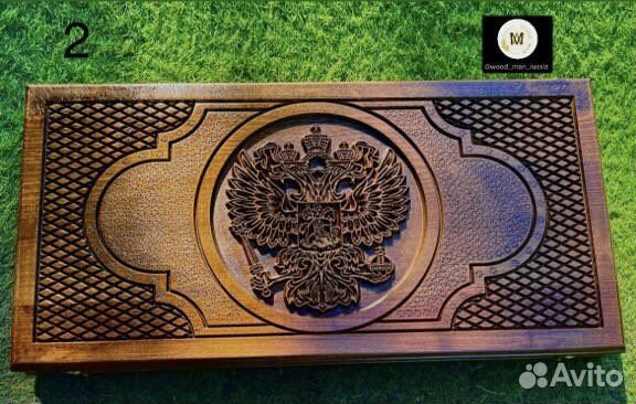 Нарды + шахматная доска 2 в одном