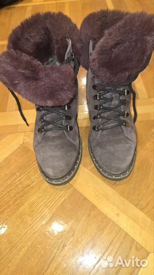 Ботинки зимние с натуральным мехом