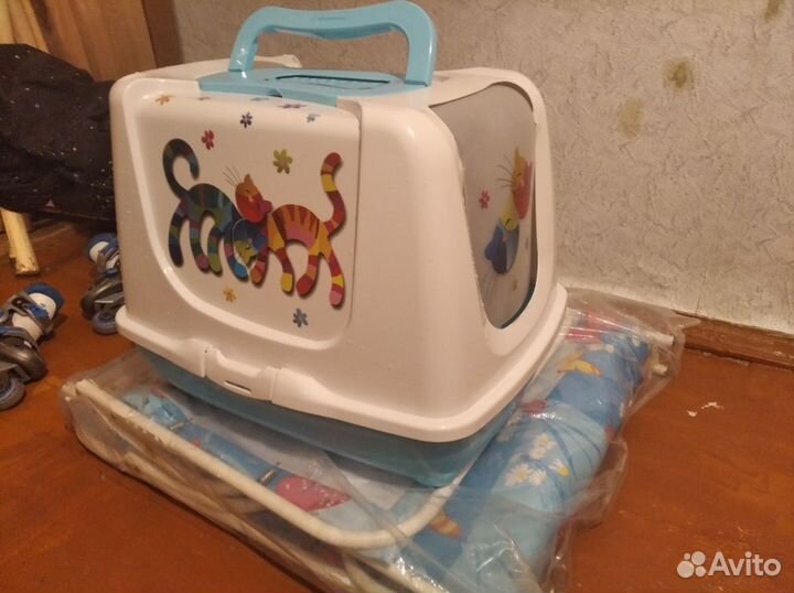 Переноска- контейнер и неплохой дом для питомца