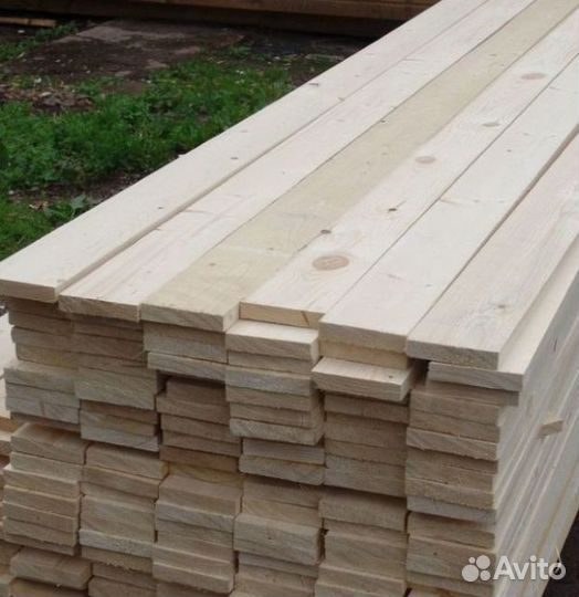 Доска сухая строганная