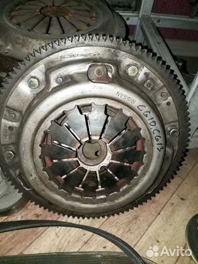 Маховик+корзина nissan march cg10 cg13