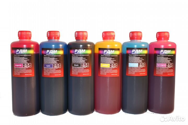 Чернила рдм E1W для Epson 1410 по 500мл