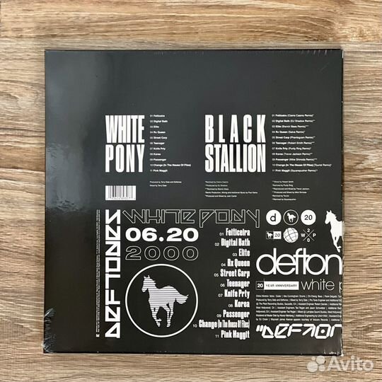 Deftones - White Pony / Black Stallion винил