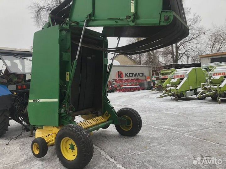 Пресс-подборщик John Deere 550, 1905