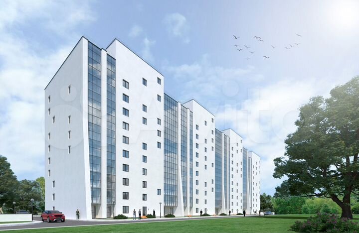 2-к. квартира, 52,7 м², 9/10 эт.