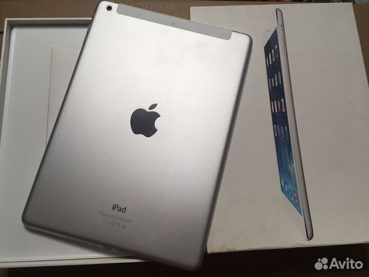 iPad air wi-fi cellular 128gb silver