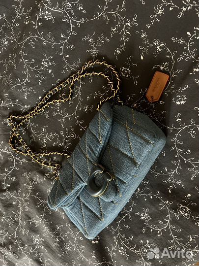 Сумка Coach Tabby 20 denim оригинал