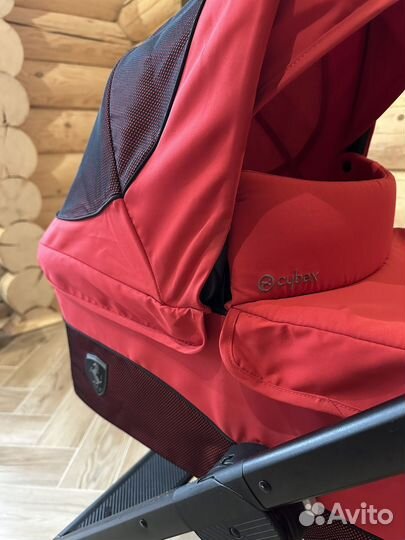 Коляска cybex balios s 2 в 1 ferarri
