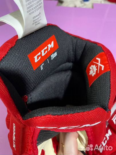 Краги хокк. CCM Jetspeed FT485 JR11 (юниорские)