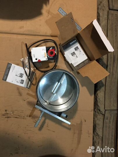 Электропривод для воздушной заслонки gruner