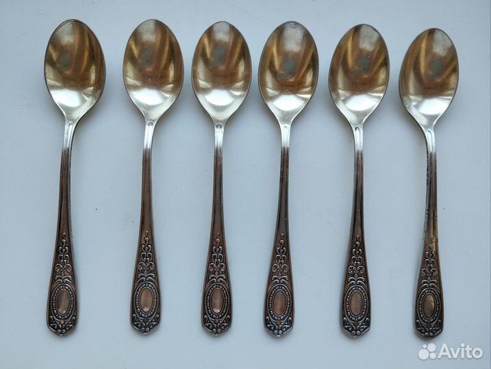 Чайные ложки мельхиор