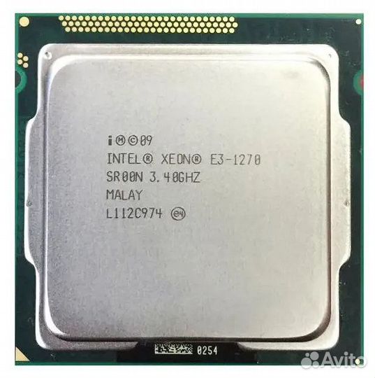Аналог процессора ntel Xeon E3 1270v2