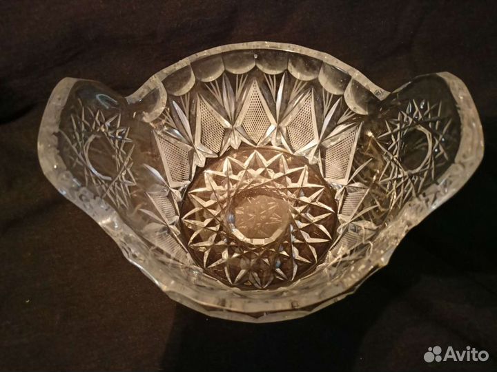 Хрусталь ссср. Конфетница и салатницы