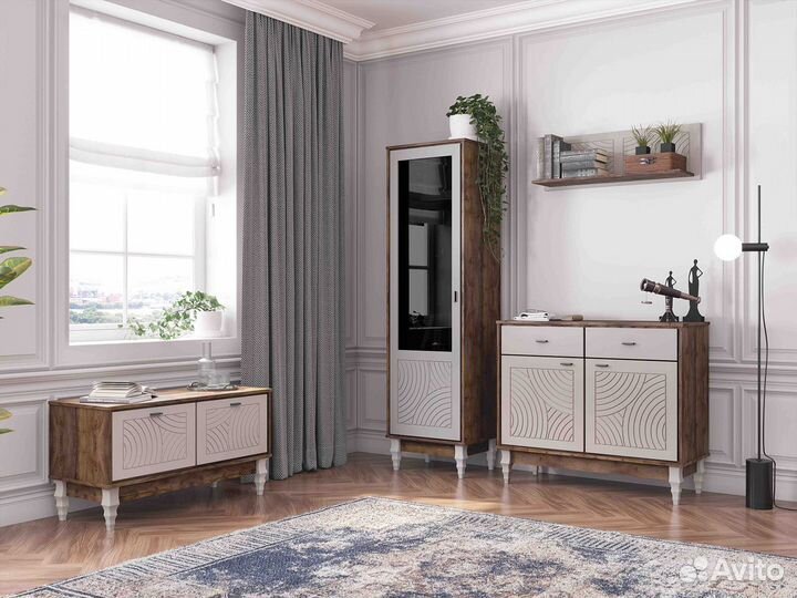 Новая Тумба под телевизор трехдверная 