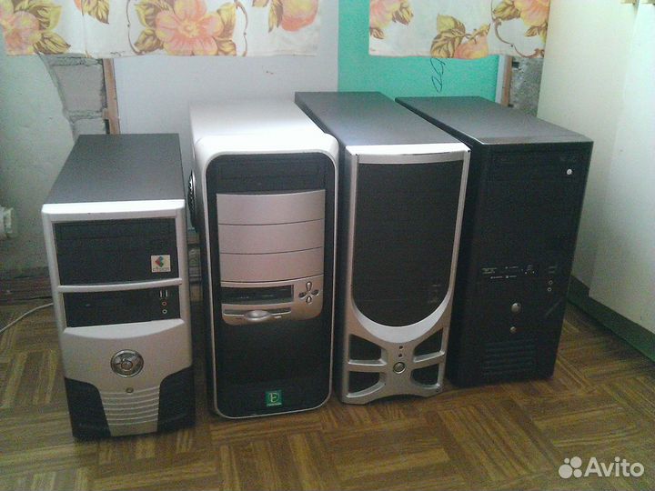 2 ядра / 2 гига / встроенное видео. системники