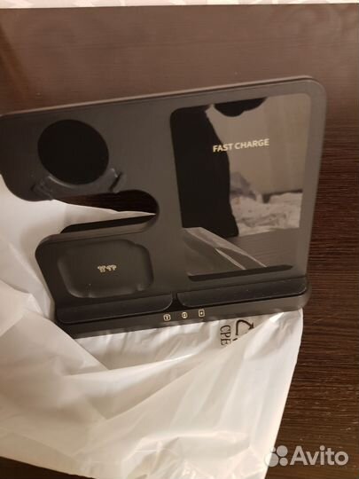 Беспроводная зарядка 3 в1 samsung