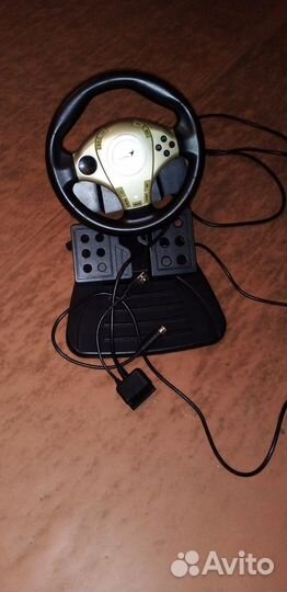 Руль с педалями Genius TwinWheel F1