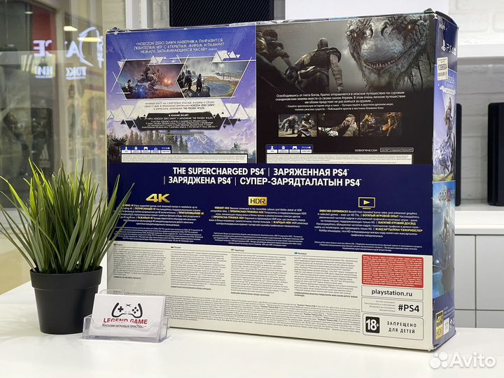 Sony PS4 Pro 1TB как новая