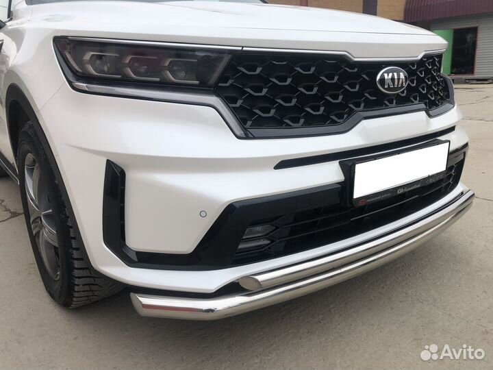 KIA Sorento MQ4 2020 Защита переднего бампера