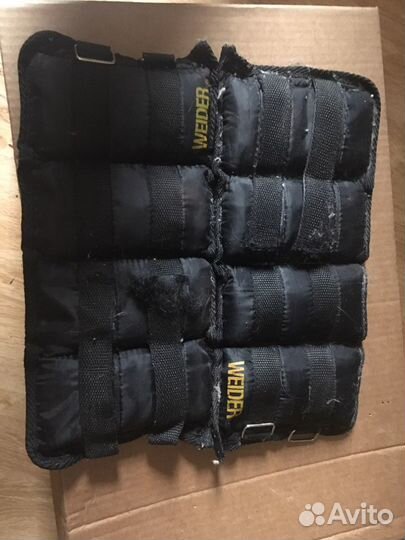 Утяжелители для ног 2 кг