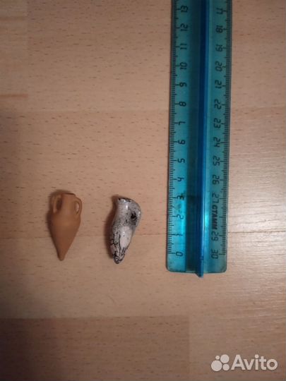 Натуральные раковины для рукоделия и миниамфоры