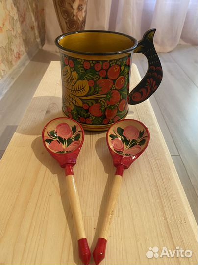 Посуда хохлома