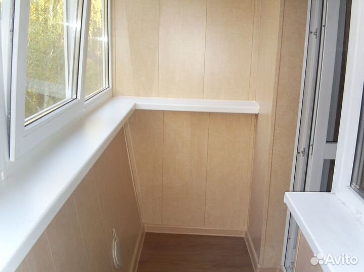 Остекление балконов. Отделка лоджий