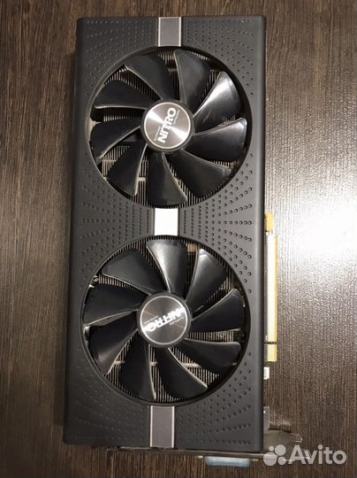 Видеокарта rx 580 sapphire nitro+ 4gb