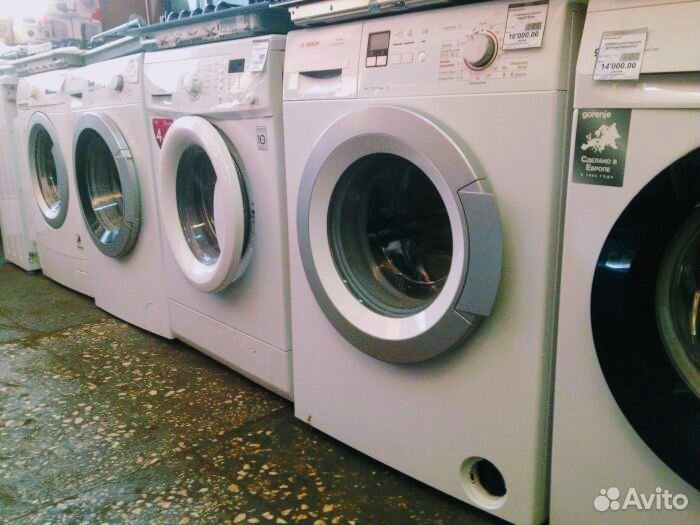 Стиральные машины с гарантией